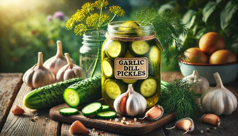 Easy Homemade Garlic Dill Pickles: A Simple Recipe for Flavorful Snacks