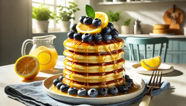 Fresh Lemon Glaze Pancakes: A Delightful Twist for Your Breakfast Table