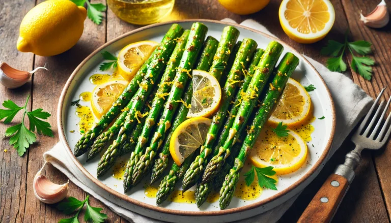 Lemon Garlic Roasted Asparagus: A Simple and Delicious Side Dish