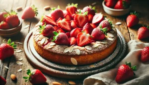 Paleo Strawberry Cake