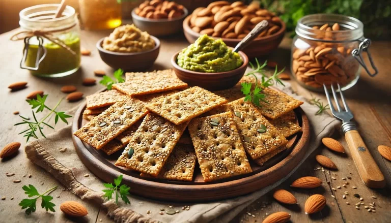 Seeded Almond Crackers: A Perfect Grain-Free Primal and Paleo Treat