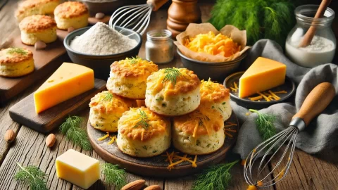 Cheddar Dill Biscuits