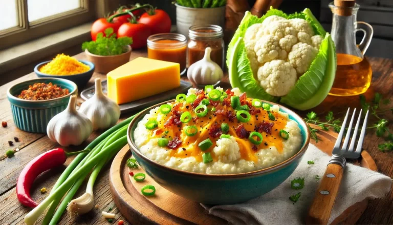 Cheesy Cauliflower Grits Recipe: Delicious Low-Carb Delight