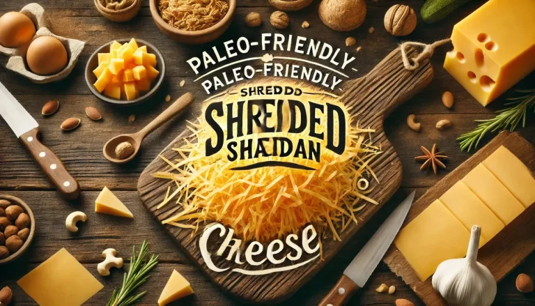 Shredded Sharp Cheddar Cheese: A Paleo-Friendly Delight