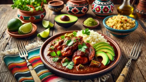 paleo chicken mole