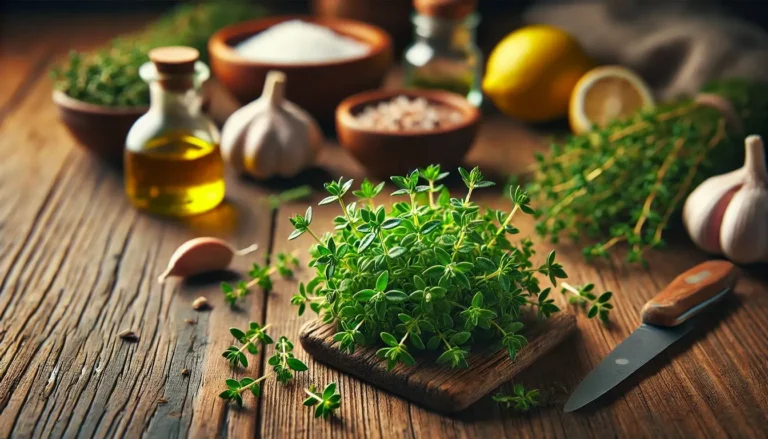 Exploring Fresh Thyme Leaves in Paleo Recipes