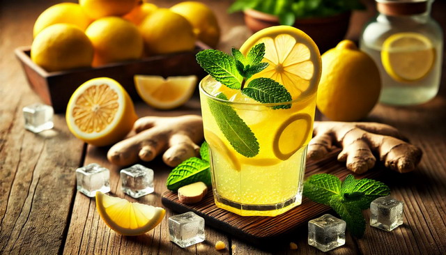 Refresh with a Lemon Ginger Zinger | Zesty & Energizing Drink