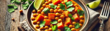 Chickpea and Sweet Potato Curry