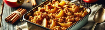 Paleo Apple Crisp with Cinnamon