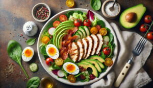 Paleo Chicken Cobb Salad