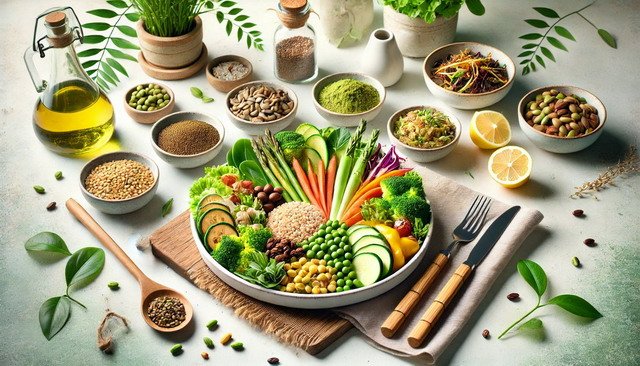 Low-carbon footprint vegan meals 2025