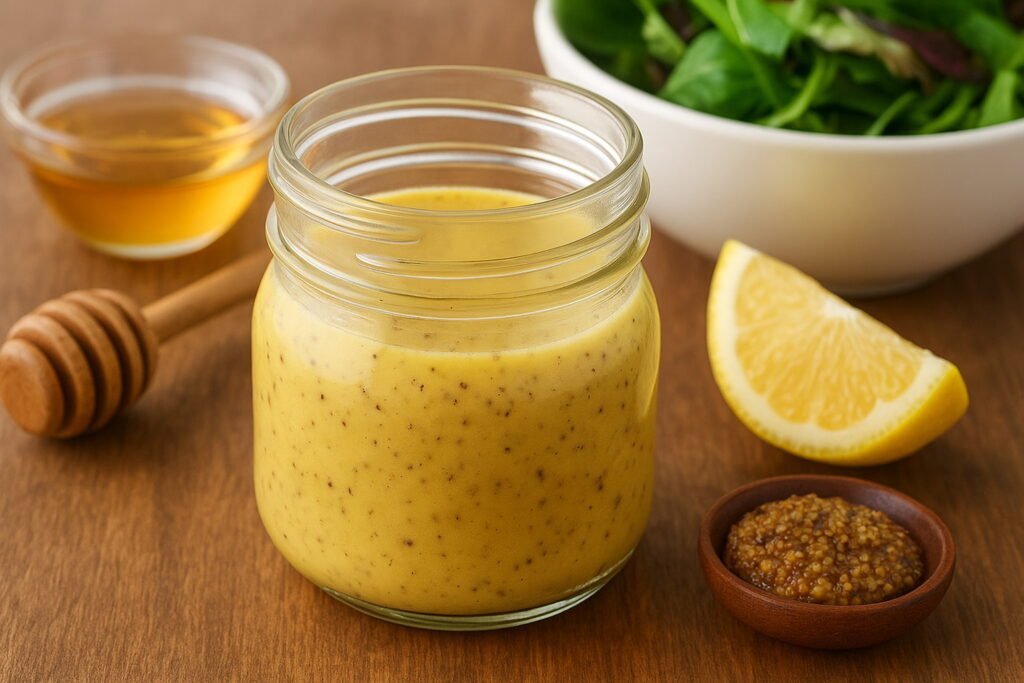 Paleo Honey Mustard Salad Dressing
