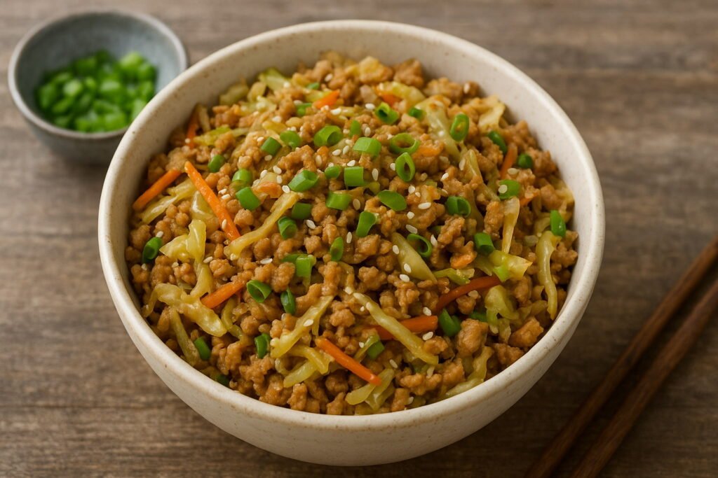 egg roll in a bowl paleo running momma