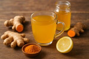 Ginger Turmeric Detox Tea